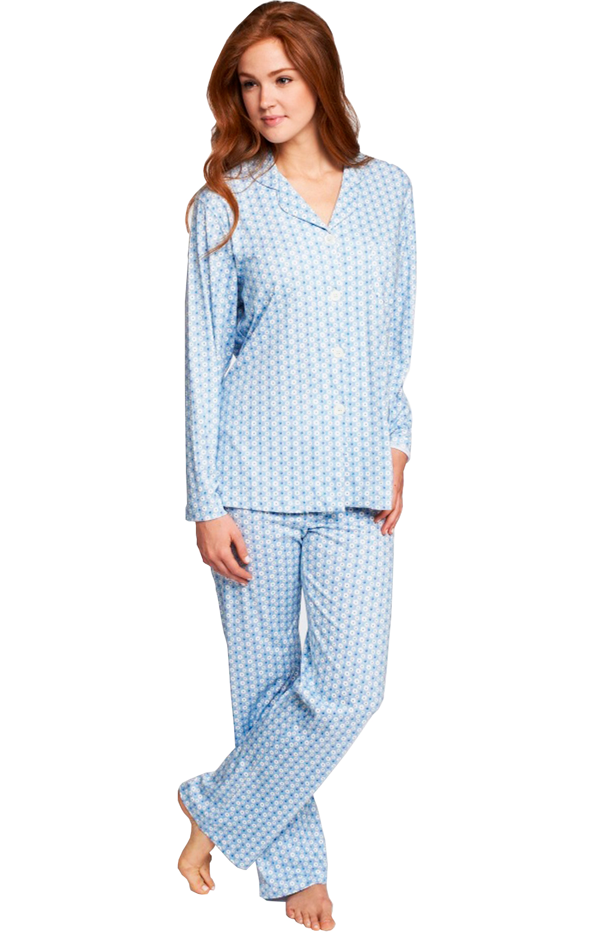 Blue Circulos Pajamas